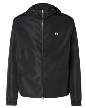 Fendi Blouson Technical Fabric - Black
