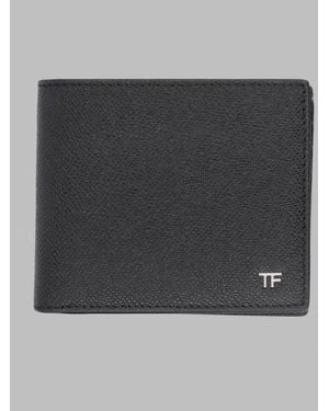 Tom Ford Compact Leather Wallet - Black