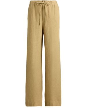 Polo Ralph Lauren Linen Pants - Natural