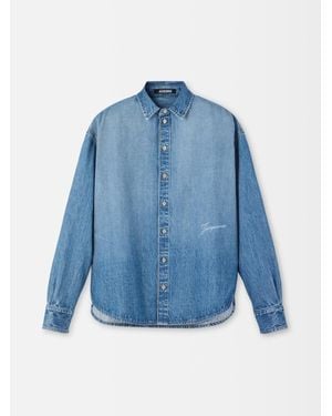 Jacquemus De-Nimes Simon Denim Shirt - Blue