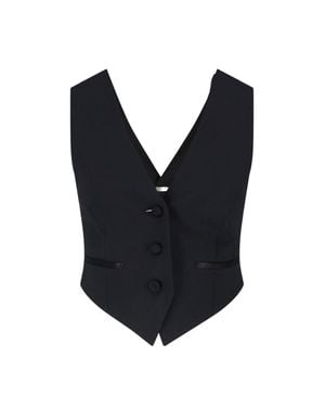 Dondup Wool-Blend Jacket - Black