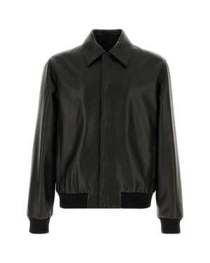 Fendi Leather Jacket - Black