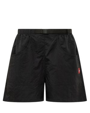 The North Face Innovative Cargo Shorts For Adventurous Spirits - Black