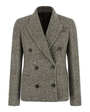 Brunello Cucinelli Tailored Blazer Jacket - Green