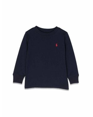 Polo Ralph Lauren T-Shirt With Logo - Blue