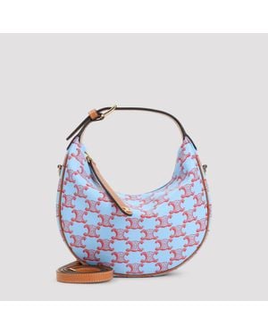 Celine Mini Shoulder Bag With Trendy Design - Blue
