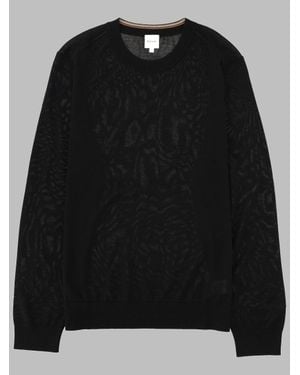 Paul Smith Merino Wool Sweater - Black