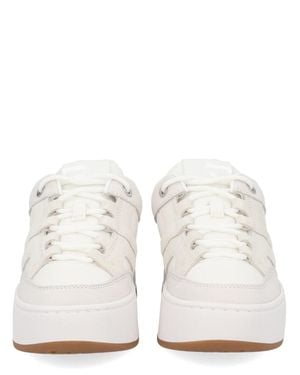 MICHAEL Michael Kors Pu Sneaker - White