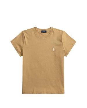 Polo Ralph Lauren Logo T-Shirt - Natural