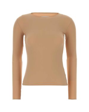 Jil Sander Skin Stretch Nylon Top - White