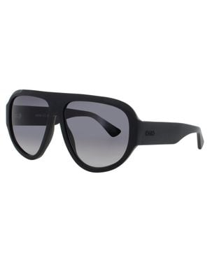 Moschino Oversized Pilot Sunglasses - Black