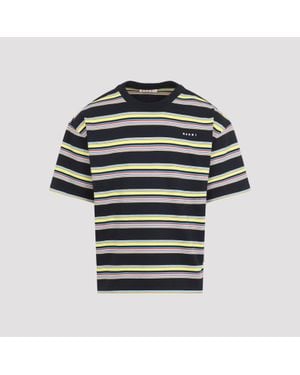 Marni Stripes T-Shirt - Black