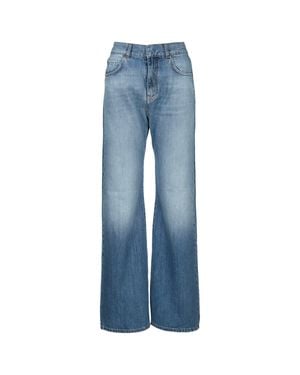 Pinko Flared High Rise Jeans - Blue