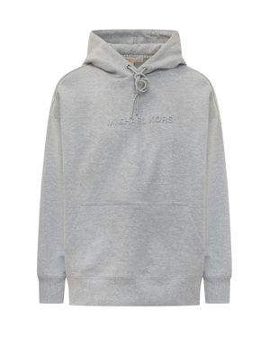 MICHAEL Michael Kors Hooded Sweatshirt - Gray