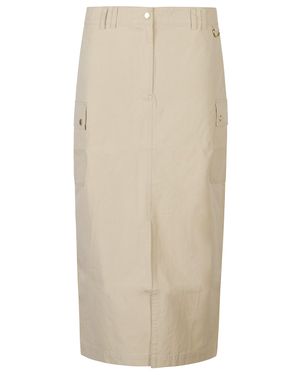 Barbour Elegant Mini Skirt For - Natural