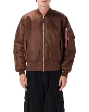 Alpha Industries Bomber Jacket - Brown