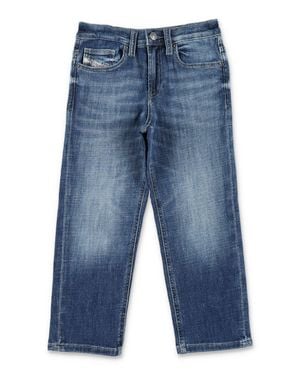 DIESEL Relaxed Fit Low-Rise Jeans For Boys - Blue
