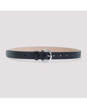 Phoebe Philo Round Buckle 25Mm Belt - Blue