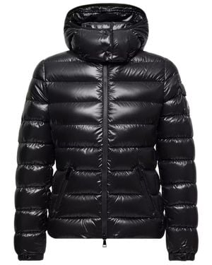 Moncler Down-Filled Parka With Detachable Hood And Zip Pockets - Black