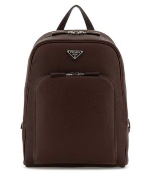 Prada Backpacks - Brown
