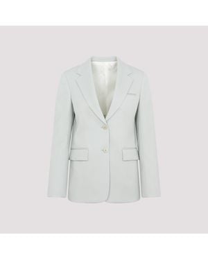 Lanvin Single-Breasted Blazer - White