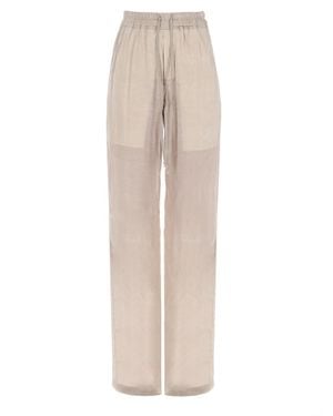 Rick Owens Dietrich Drawstring Pants - Natural