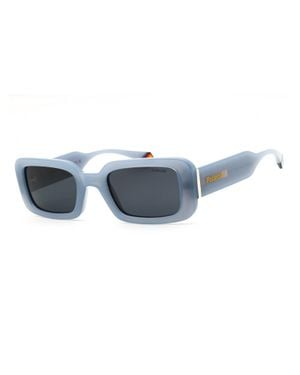 Polaroid Core Rectangular Sunglasses - Blue
