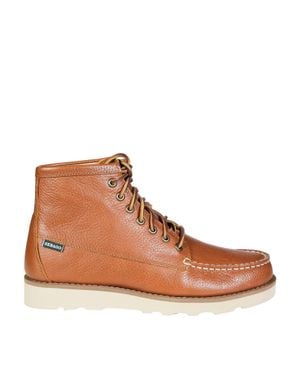 Sebago Tala Mid Moccasin Boots - Brown