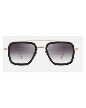 Dita Eyewear Sleek Metal Aviator Sunglasses - Gray