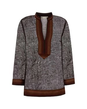 Tory Burch Camicia Marrone - Brown
