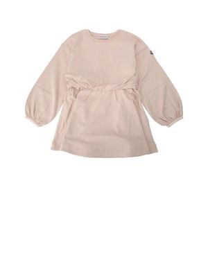 Moncler Kids Puffer-Style Dress - Pink