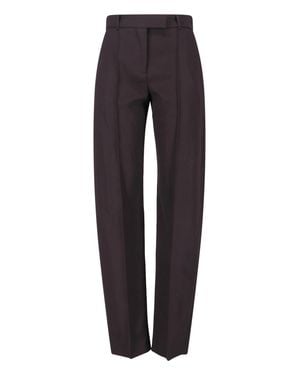 McQueen 100% Wool Pants - Blue