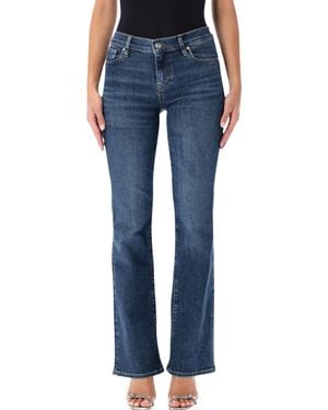 FRAME High-Rise Bootcut Jeans - Blue