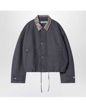 Acne Studios Carbon Bomber Jacket - Black