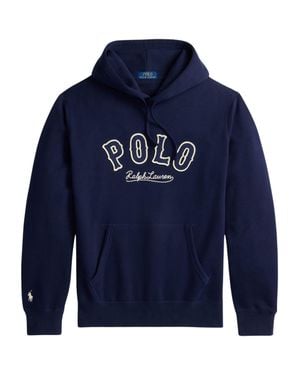 Ralph Lauren Rl Fleece-Knt Sweatshirt - Blue