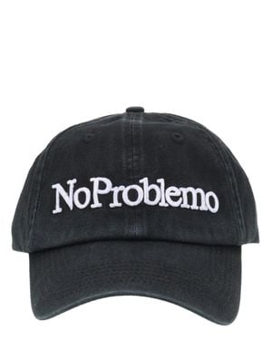 No Problemo Cappello Da Baseball Con Logo - Black
