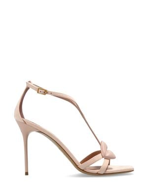 Balmain High Heel Sandals - Natural