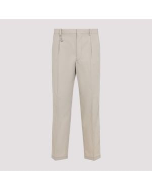 Prada Cotton Pants - Natural