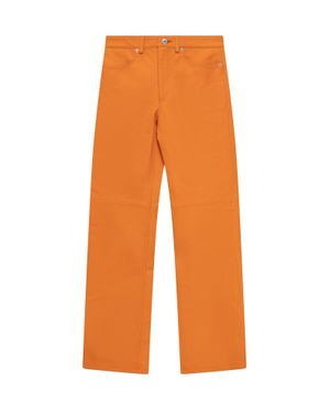 JW Anderson J. W. Anderson Paintntaloni Pants - Orange