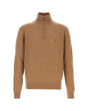 Etro Turtle Neck Sweater - Brown