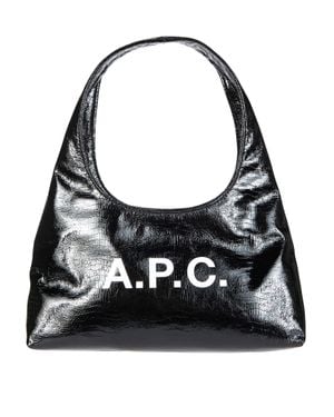 A.P.C. A. P.C. Baby Ninon Shoulder Bag - Black