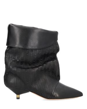 Isabel Marant Textured Edrik Boots - Black