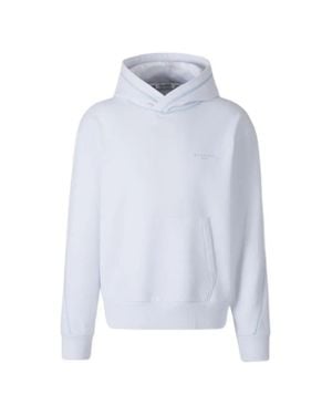 Givenchy Contrast Stitch Hoodie - White