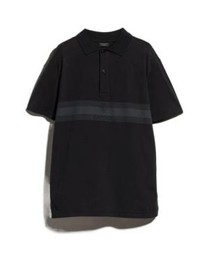 Gucci Mini Polo Cotton T-Shirt For - Black