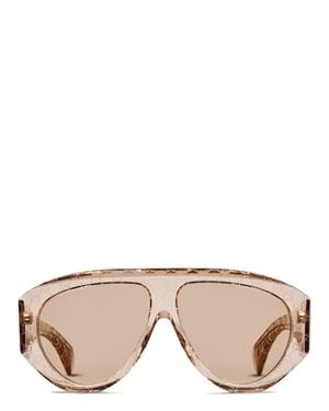 Gucci Mask Frame Sunglasses - Natural