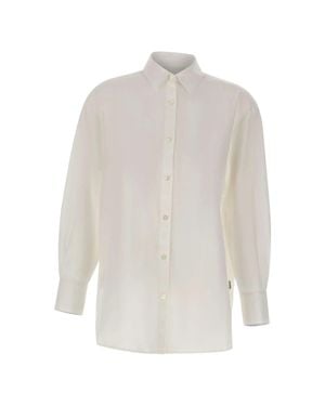 Woolrich Linen Button-Up Shirt - White