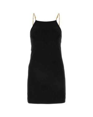 Palm Angels Jersey Mini Dress - Black