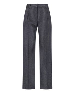 Lardini Wool Pants For - Blue