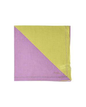 Paul Smith 100% Cotton Bright Scarf - Pink