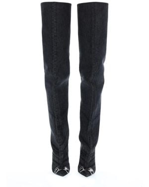 DIESEL Cotton Boots - Black